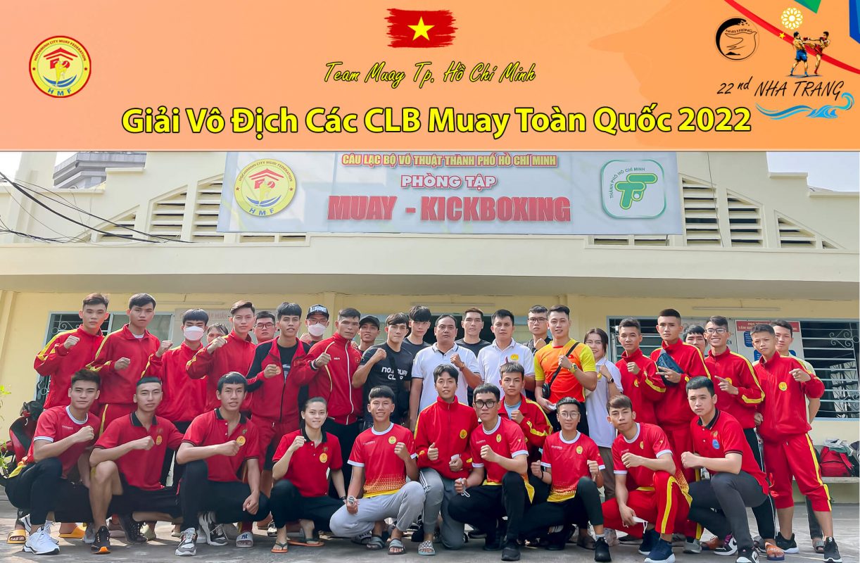 Kết quả của Muay Tp.Hồ Chí Minh tại giải vô địch các CLB Muay toàn quốc 2022